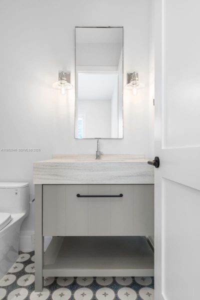 Furnished interior view inside a new home in , South Miami (Image 18).