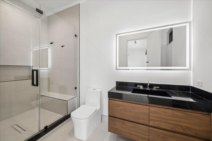 Furnished interior view inside a new home in , Houston (Image 16).