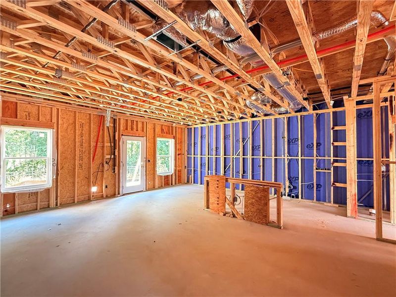 In-progress construction of a new home in Leydenview, Mableton, GA (Image 31).