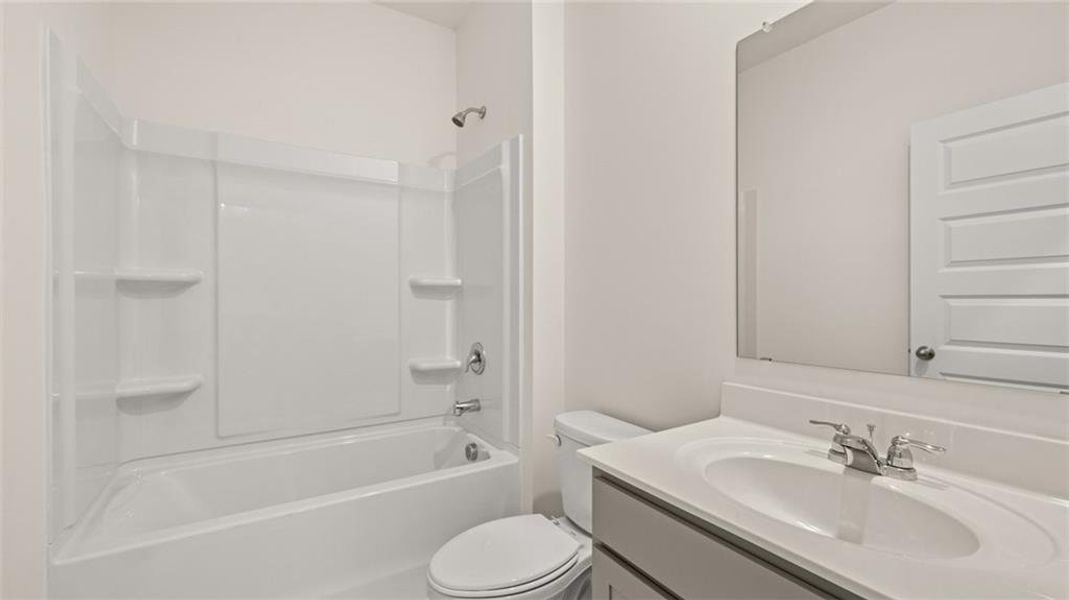 Furnished interior view inside a new home in Bridle Creek, Locust Grove (Image 7).