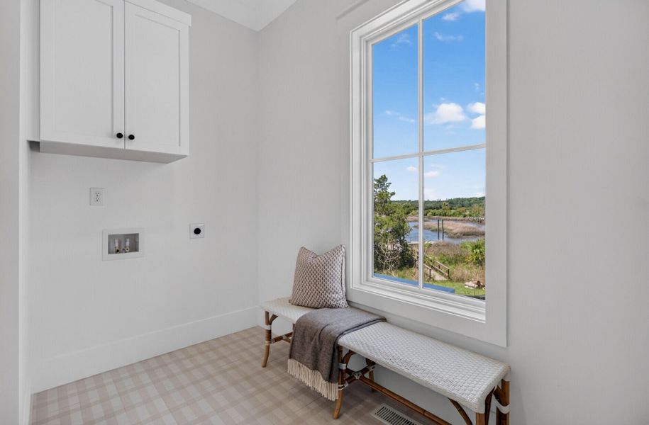 Furnished interior view inside a new home in , Johns Island (Image 53).