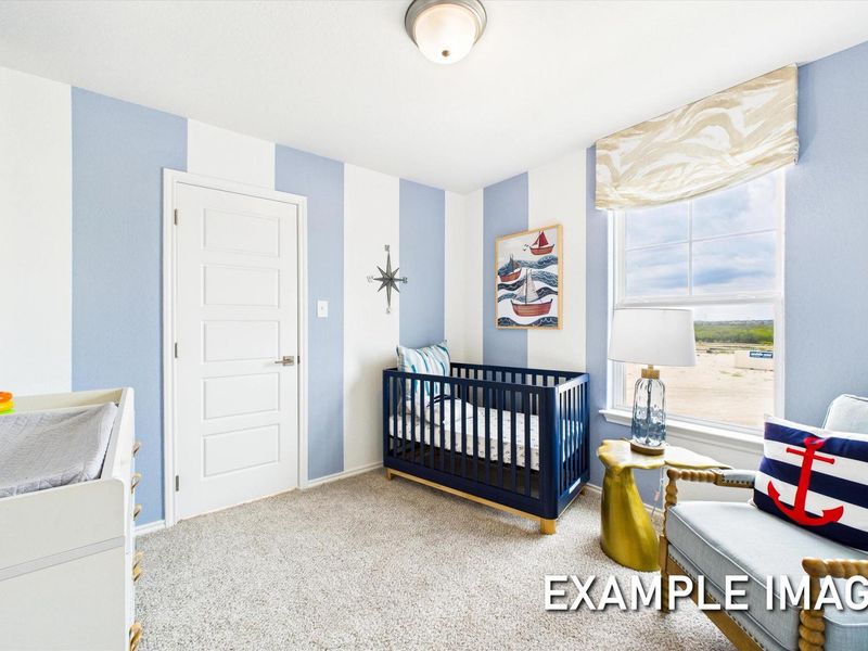 Representative furnished interior of a home built from the The Brazos B by Davidson Homes LLC in Applewhite Meadows, San Antonio (Image 19).