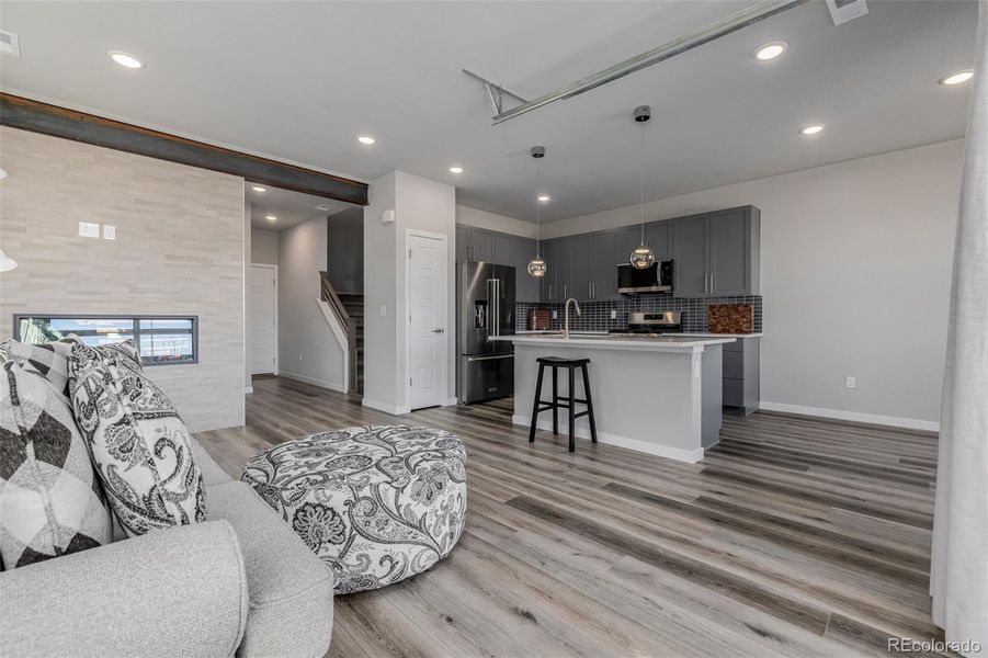 Furnished interior view inside a new home in , Lakewood (Image 5). Furnished interior view inside a new home in , Lakewood (Image 5).