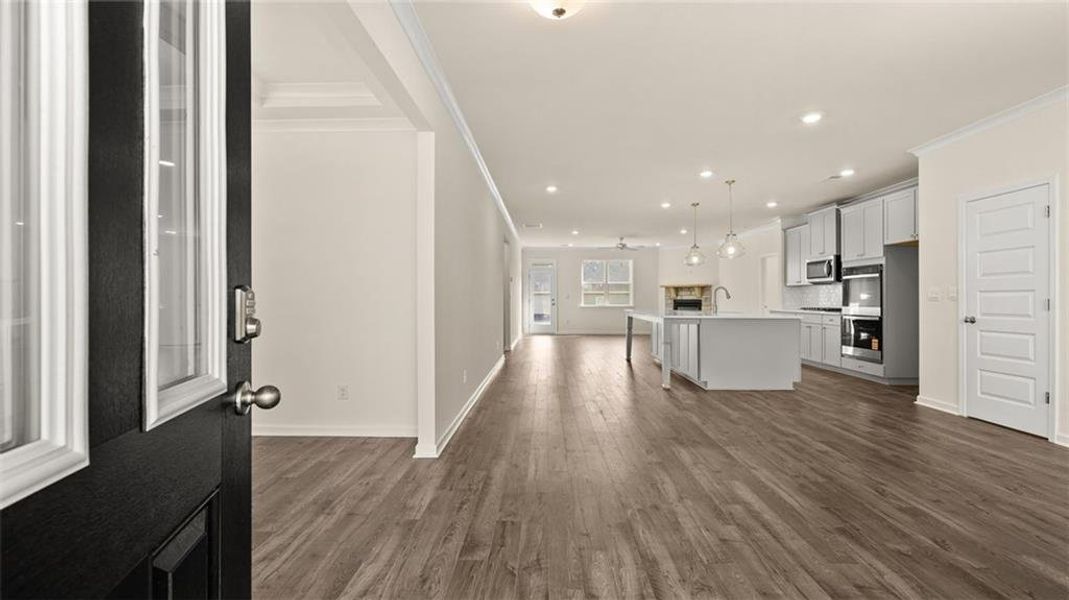 Spacious, unfurnished interior of a new home in Westland, Bogart (Image 24). Spacious, unfurnished interior of a new home in Westland, Bogart (Image 24).