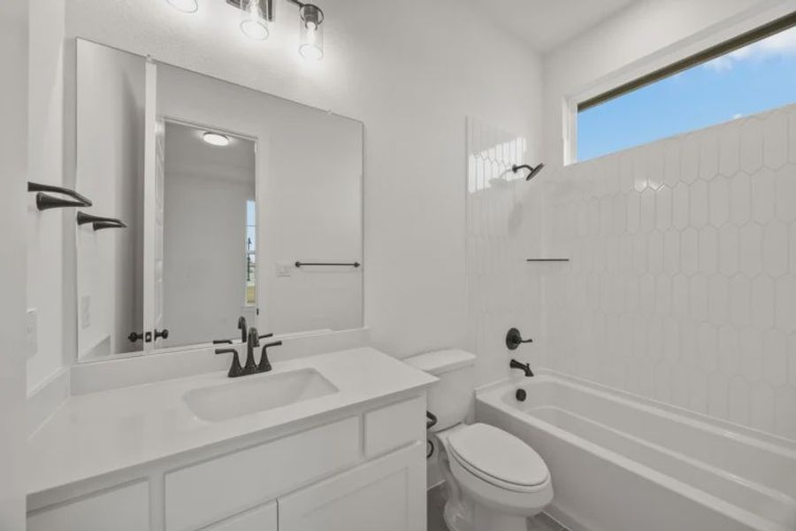 Furnished interior view inside a new home in Harper Estates, Celina (Image 9).