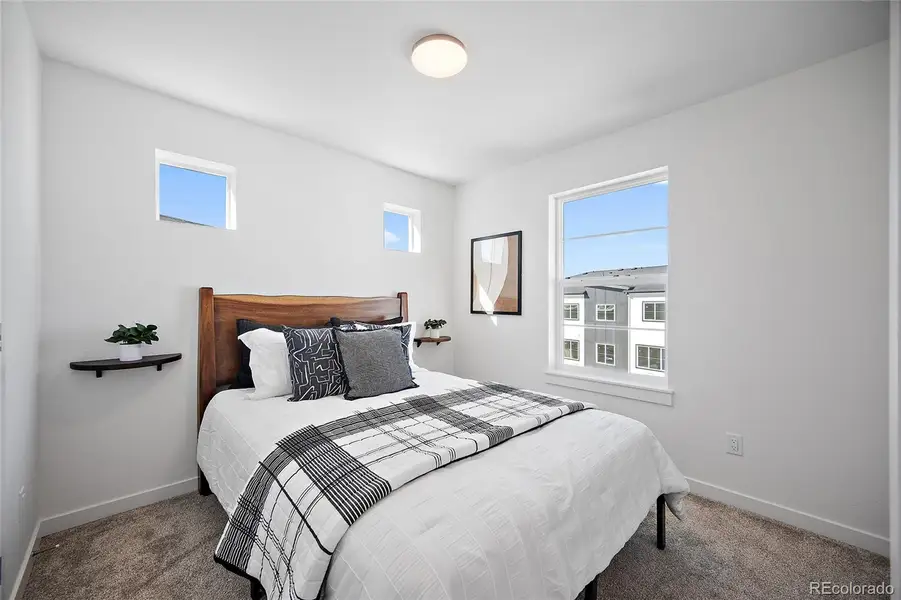 Furnished interior view inside a new home in The Commons at Victory Ridge, Colorado Springs (Image 7).