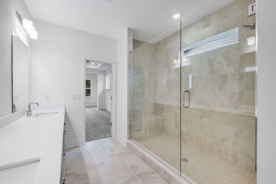 Furnished interior view inside a new home in Reserve at Hickory Walk, Kennesaw (Image 9). Furnished interior view inside a new home in Reserve at Hickory Walk, Kennesaw (Image 9).