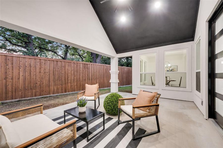 Furnished interior view inside a new home in , Fort Worth (Image 15).