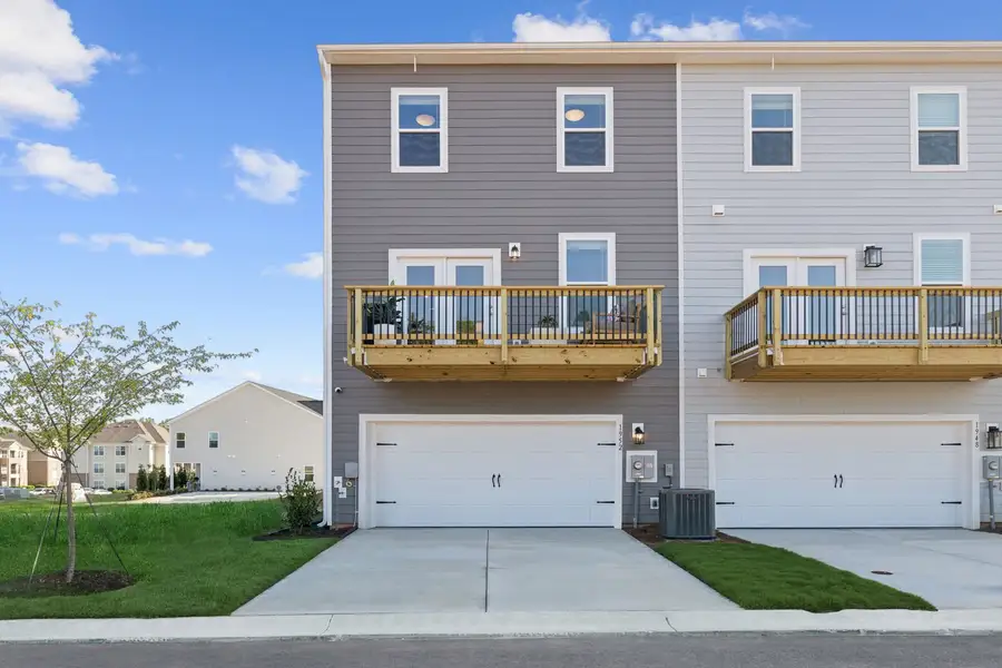 Rear Porch and Garage