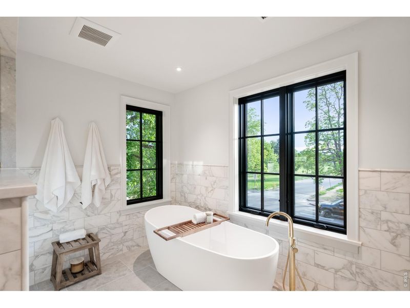 Furnished interior view inside a new home in , Denver (Image 32).