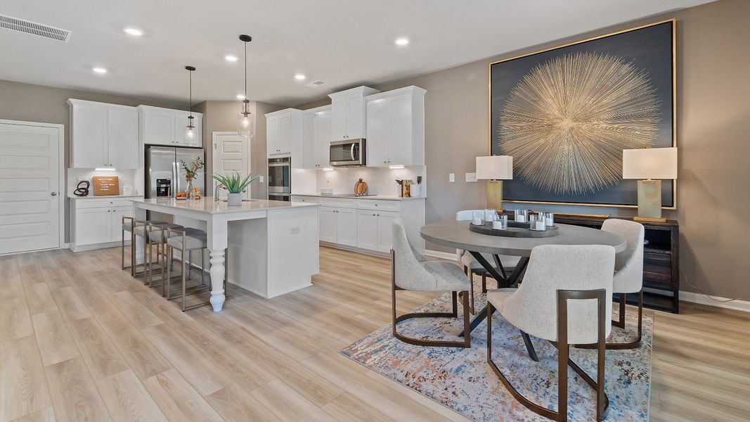Representative furnished interior of a home built from the McKinley II by DRB Homes in Northcroft, Loganville (Image 14).