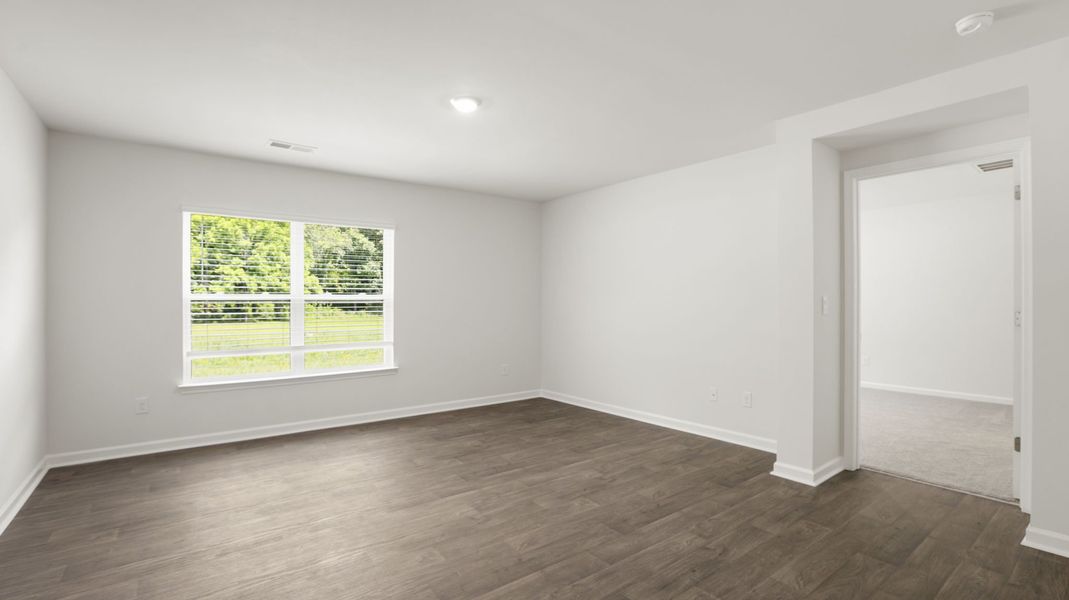 Spacious, unfurnished interior of a new home in Wildbrook Village, Waynesville (Image 22). Spacious, unfurnished interior of a new home in Wildbrook Village, Waynesville (Image 22).