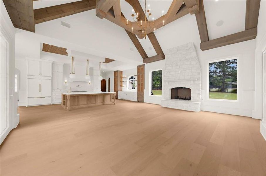 Spacious, unfurnished interior of a new home in , Canton (Image 90).