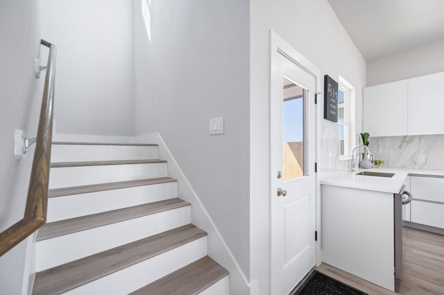 Furnished interior view inside a new home in , Houston (Image 6). Furnished interior view inside a new home in , Houston (Image 6).