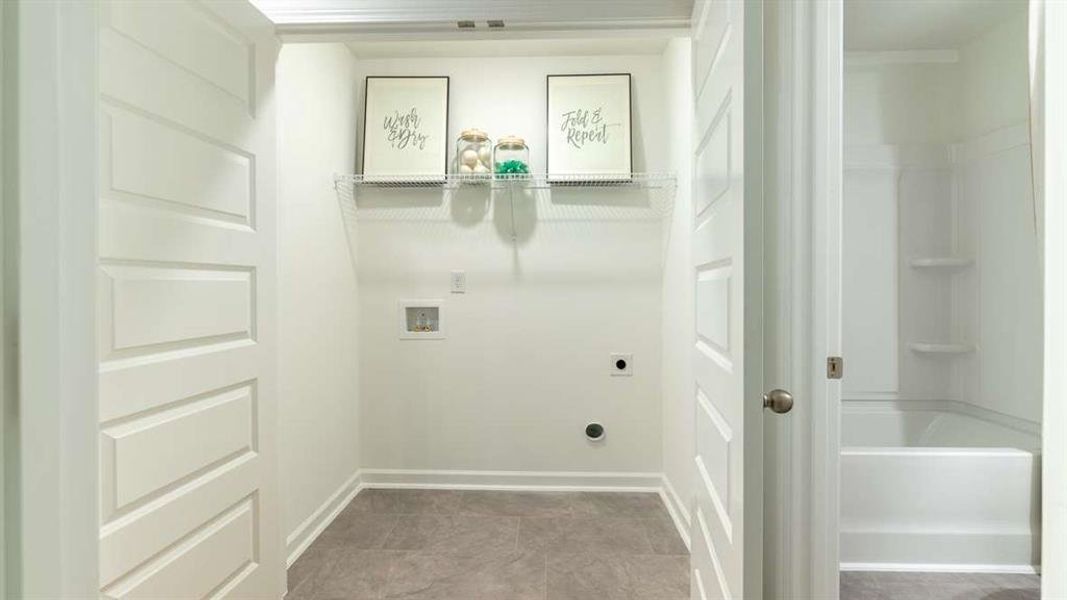 Spacious, unfurnished interior of a new home in Towns at Monroe, Atlanta (Image 16).