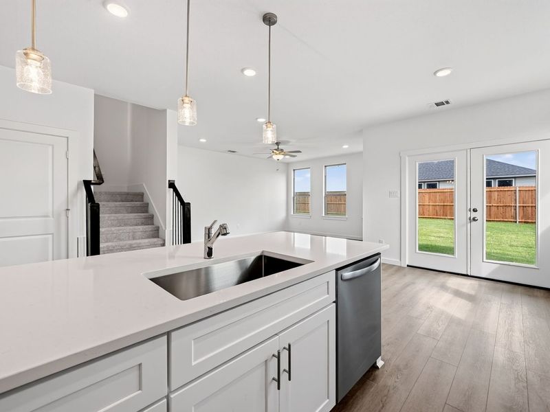 Furnished interior view inside a new home in Meadow Ridge Estates, Josephine (Image 11).
