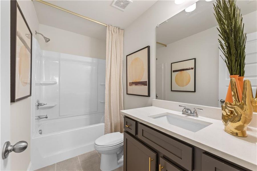 Furnished interior view inside a new home in Highland Park, Stonecrest (Image 10). Furnished interior view inside a new home in Highland Park, Stonecrest (Image 10).