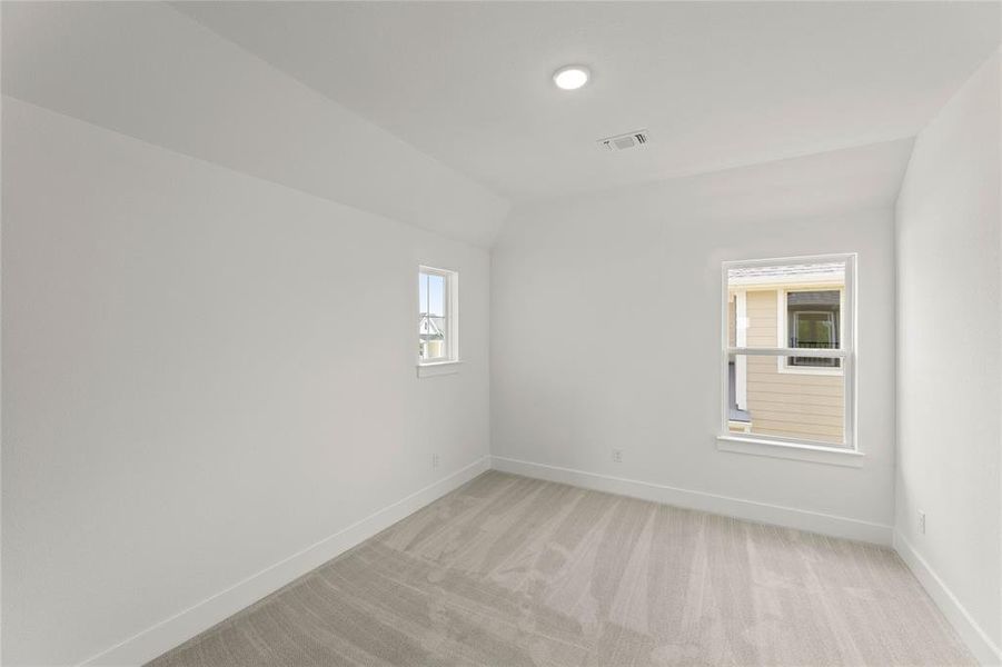 Spacious, unfurnished interior of a new home in Treeline, Justin (Image 24).