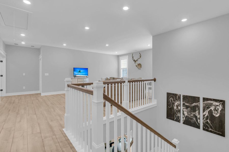 Spacious, unfurnished interior of a new home in Carolina Park: Riverside, Mount Pleasant (Image 18). Spacious, unfurnished interior of a new home in Carolina Park: Riverside, Mount Pleasant (Image 18).