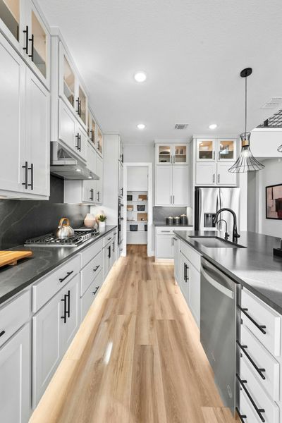 Representative furnished interior of a home built from the Oltorf by Scott Felder Homes in Foxbrook, Cibolo (Image 13).