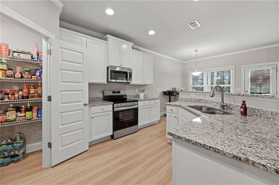 Furnished interior view inside a new home in , McDonough (Image 38).