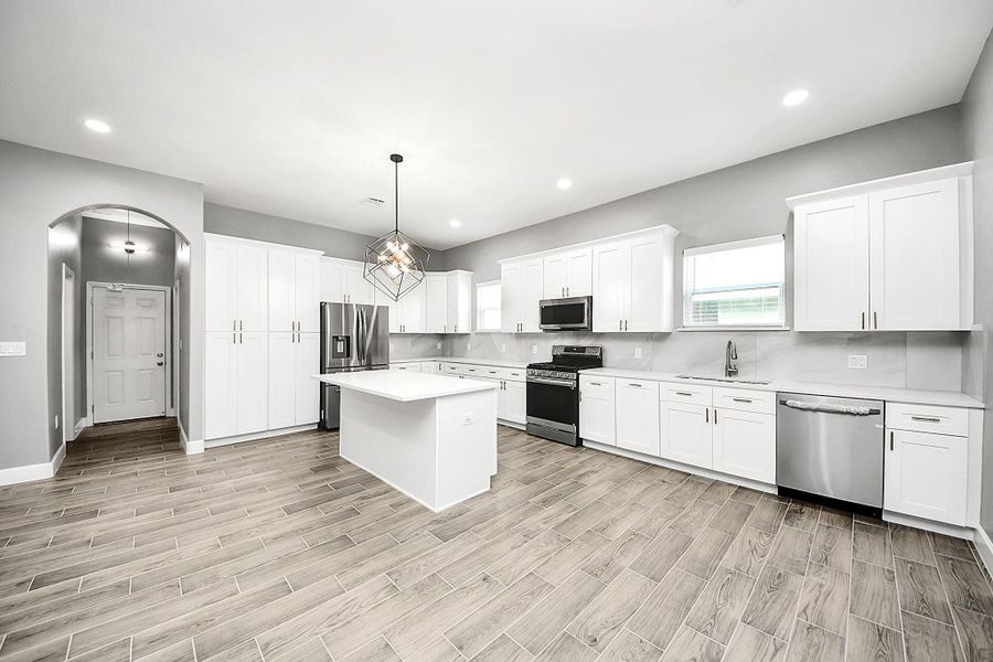 Furnished interior view inside a new home in , Houston (Image 14). Furnished interior view inside a new home in , Houston (Image 14).