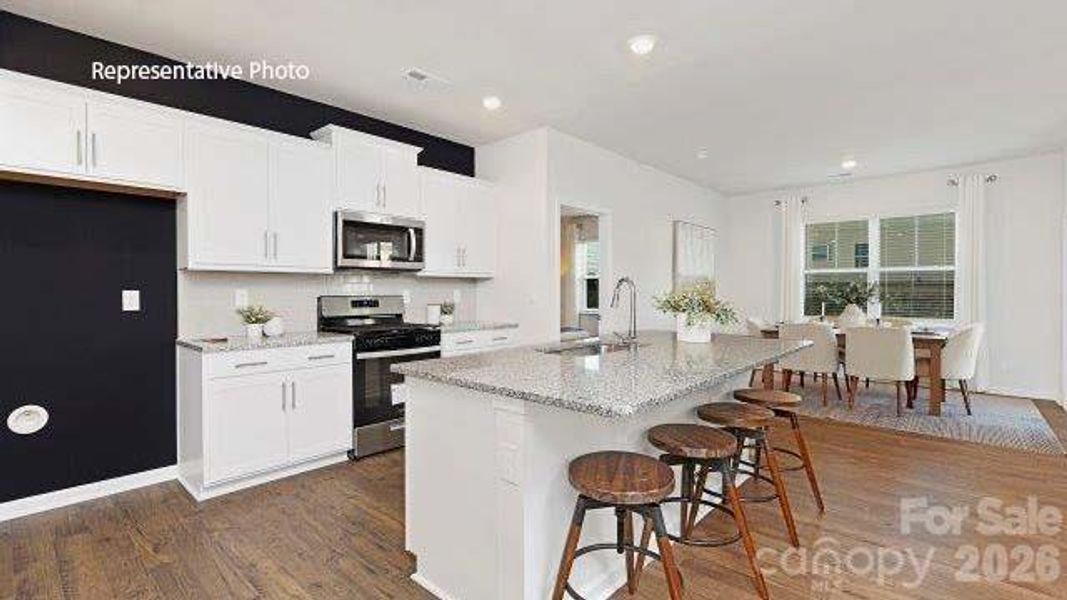 Furnished interior view inside a new home in Bristol Terrace, Statesville (Image 16).