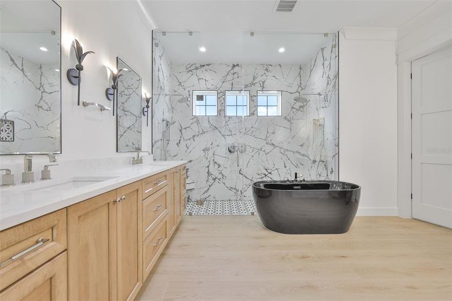 Furnished interior view inside a new home in , Tampa (Image 11).