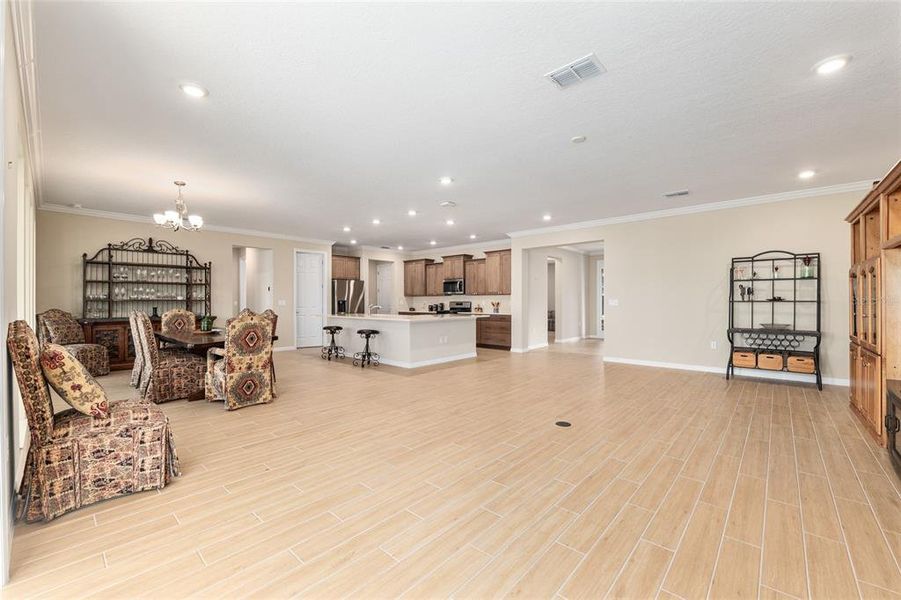 Furnished interior view inside a new home in , Ocala (Image 43).