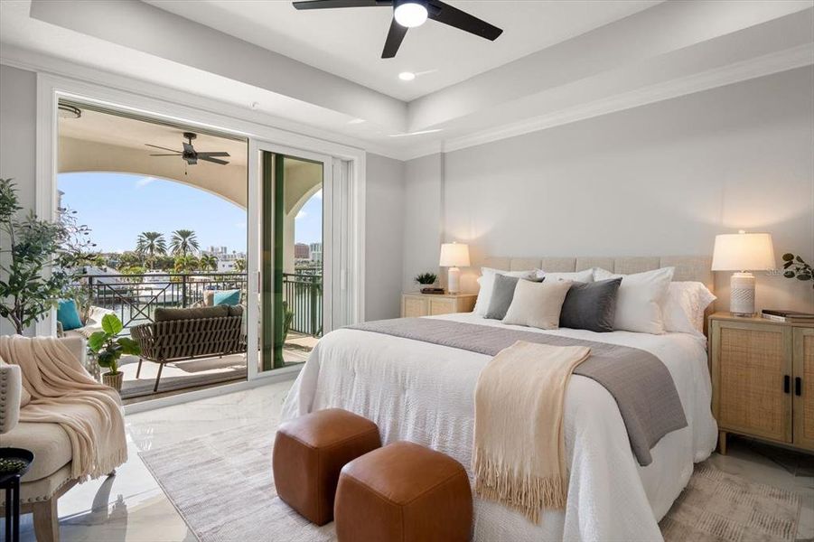 Furnished interior view inside a new home in , Clearwater Beach (Image 19).