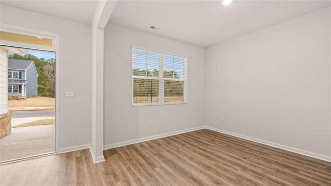 Spacious, unfurnished interior of a new home in Brooks Station, Dacula (Image 23).