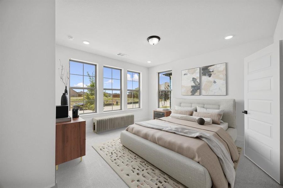 Furnished interior view inside a new home in Talia – Cottage Series, Mesquite (Image 5). Furnished interior view inside a new home in Talia – Cottage Series, Mesquite (Image 5).