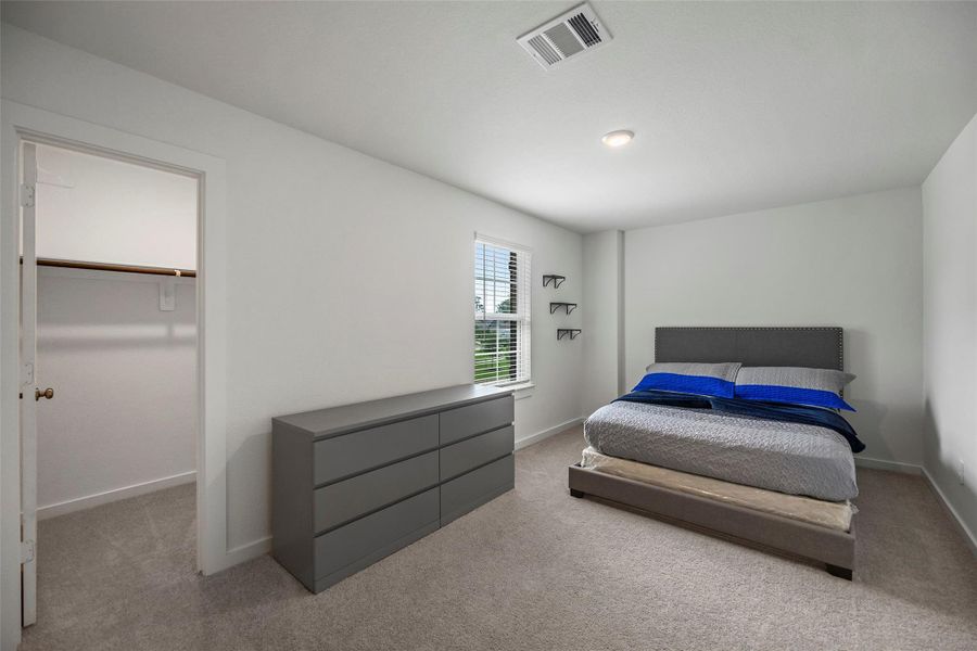 Furnished interior view inside a new home in Sorella, Tomball (Image 17).