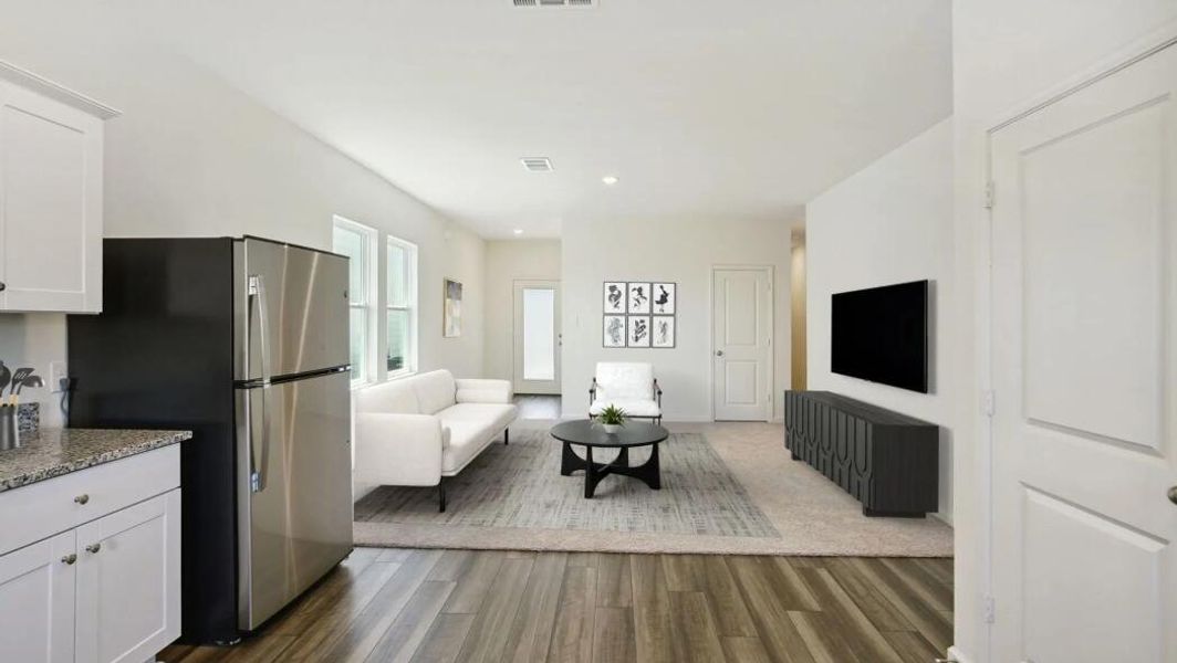 Furnished interior view inside a new home in Watson Hill, Summerville (Image 4).