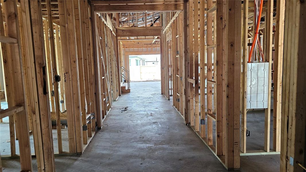 In-progress construction of a new home in Sienna 65', Missouri City, TX (Image 3).