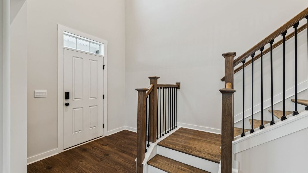 Representative unfurnished interior of a home built from the Stonebrook  II by D.R. Horton in Pottsview, Smyrna (Image 25).