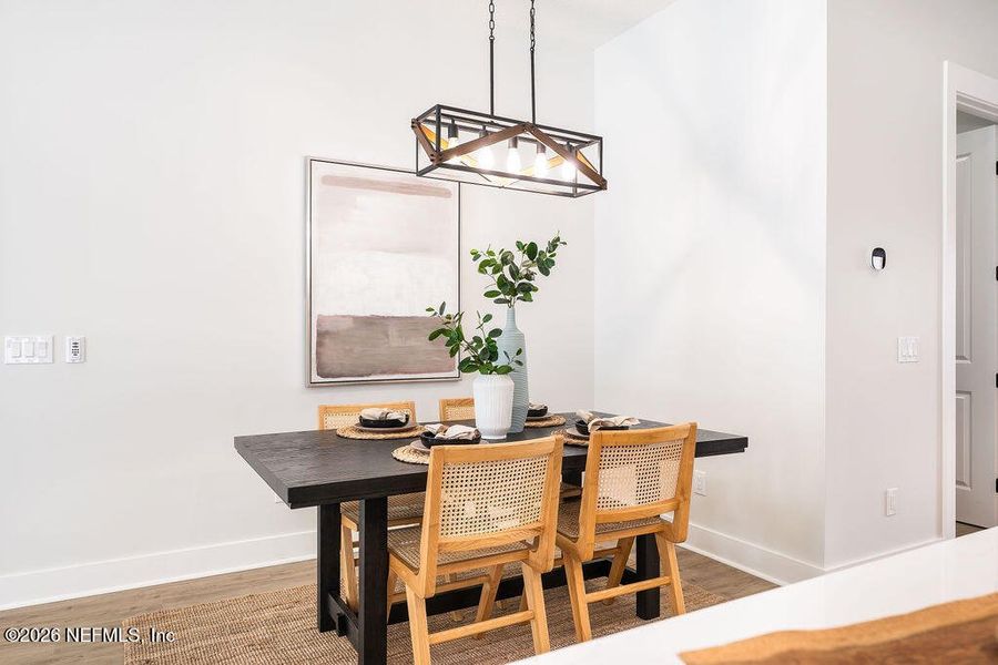 Furnished interior view inside a new home in , Jacksonville Beach (Image 40). Furnished interior view inside a new home in , Jacksonville Beach (Image 40).