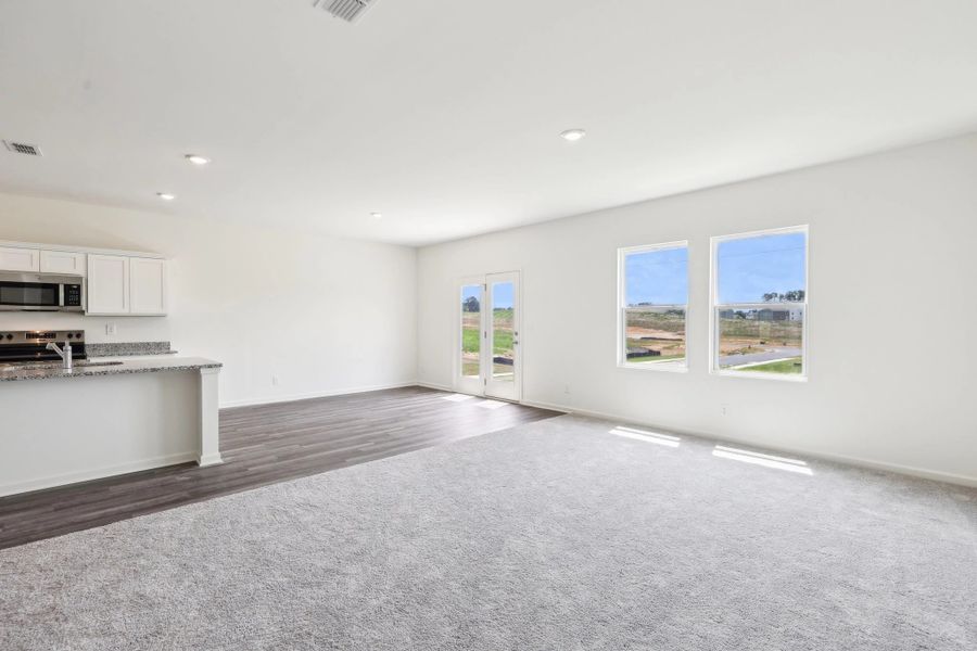 Representative unfurnished interior of a home built from the Galileo by Starlight Homes in The Summit at Carters Station, Columbia (Image 18).
