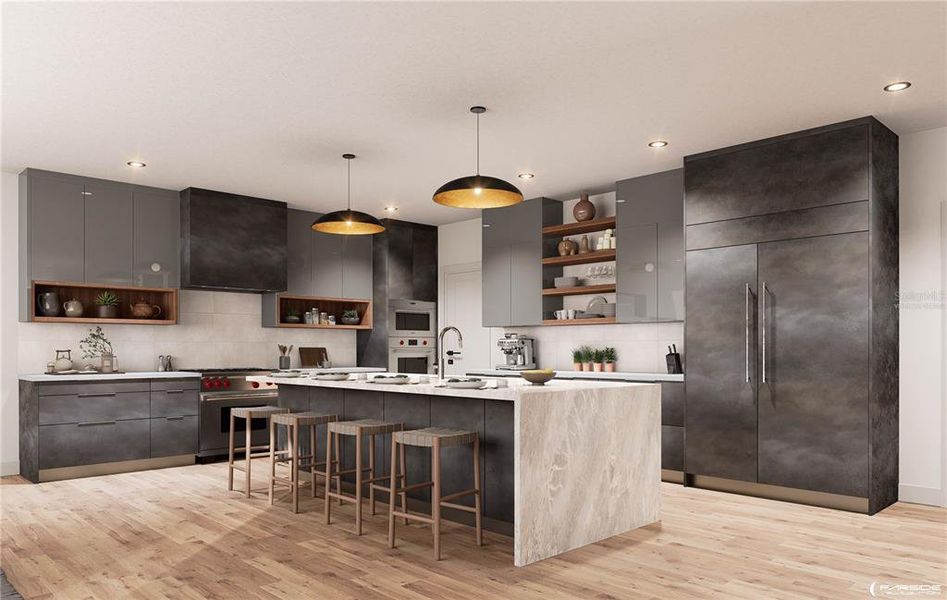 Furnished interior view inside a new home in , Sarasota (Image 3).