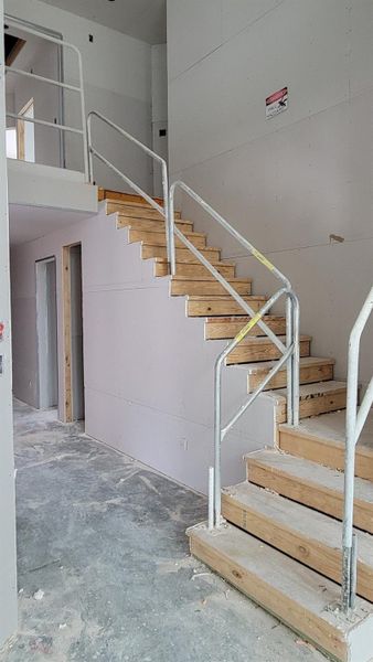 In-progress construction of a new home in The Highlands 50', Porter, TX (Image 19).