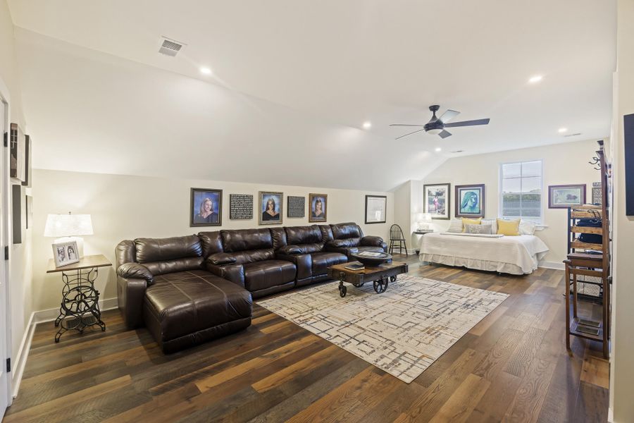 Furnished interior view inside a new home in , Meggett (Image 24).