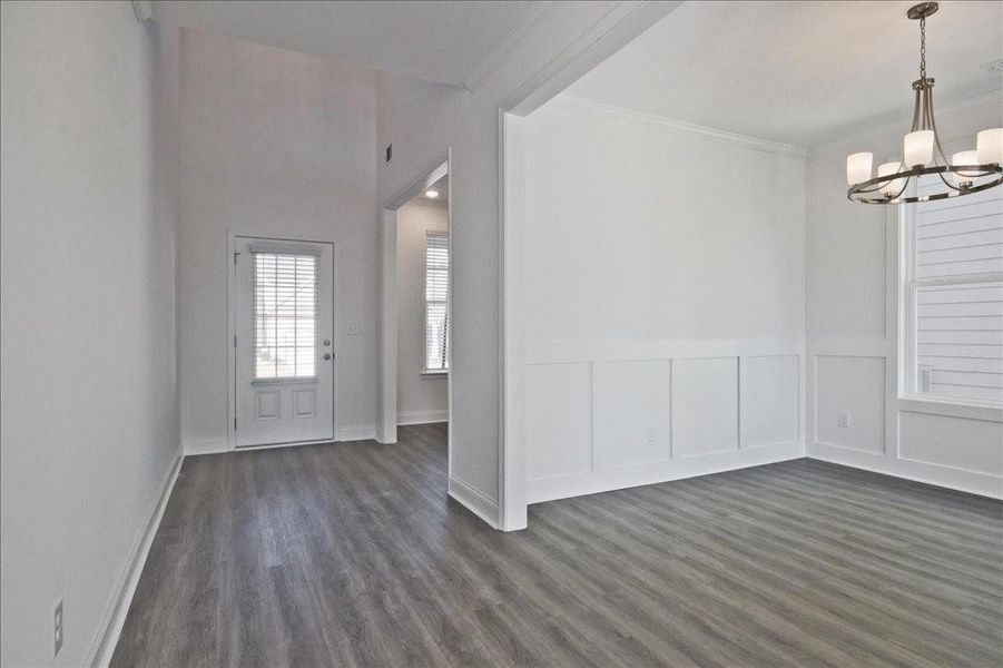 Spacious, unfurnished interior of a new home in Clark Farms, Flowery Branch (Image 21). Spacious, unfurnished interior of a new home in Clark Farms, Flowery Branch (Image 21).