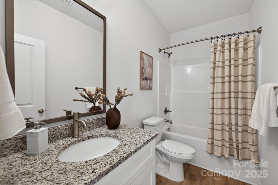 Furnished interior view inside a new home in , Statesville (Image 10).