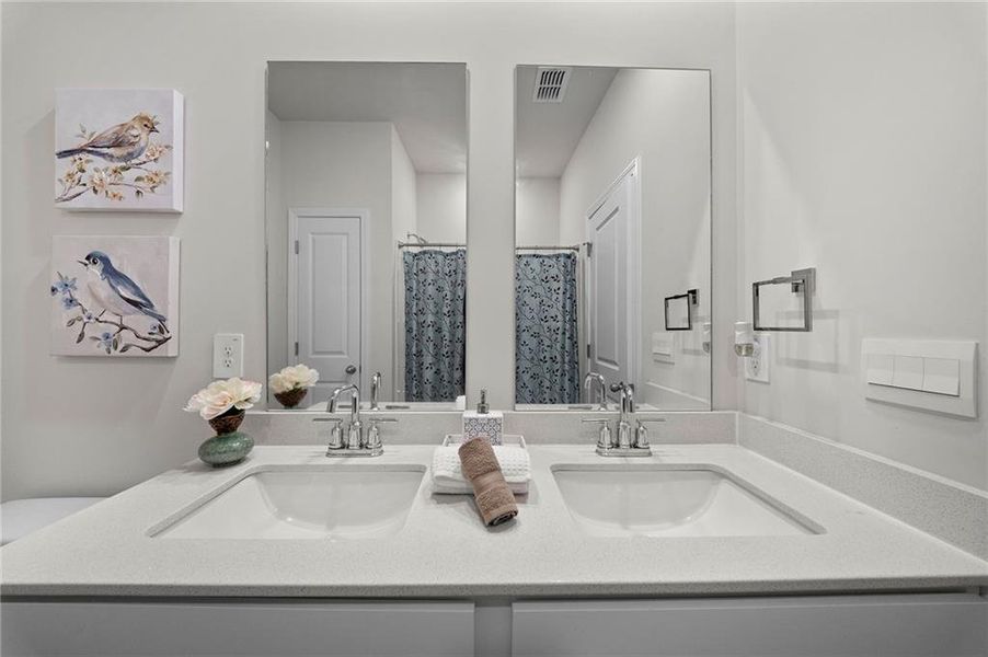 Furnished interior view inside a new home in , Canton (Image 17).