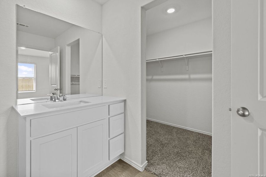 Furnished interior view inside a new home in Hickory Ridge, Elmendorf (Image 10).