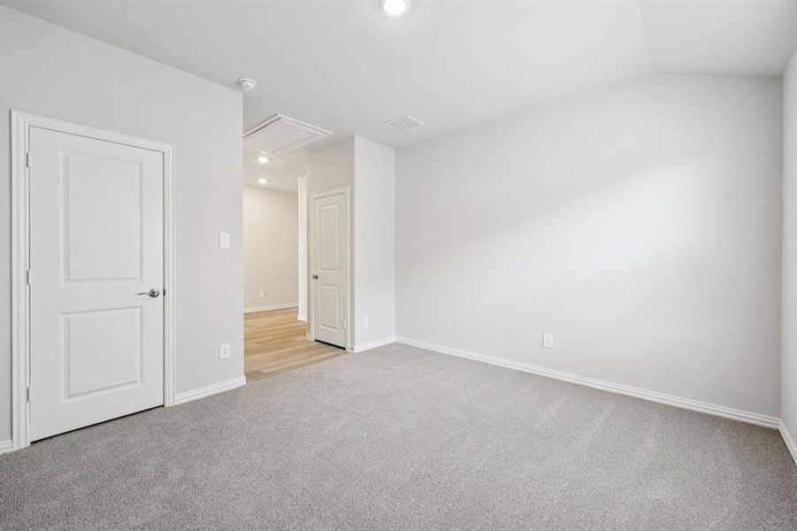 Spacious, unfurnished interior of a new home in Trails of Lavon - Signature Series, Lavon (Image 39). Spacious, unfurnished interior of a new home in Trails of Lavon - Signature Series, Lavon (Image 39).