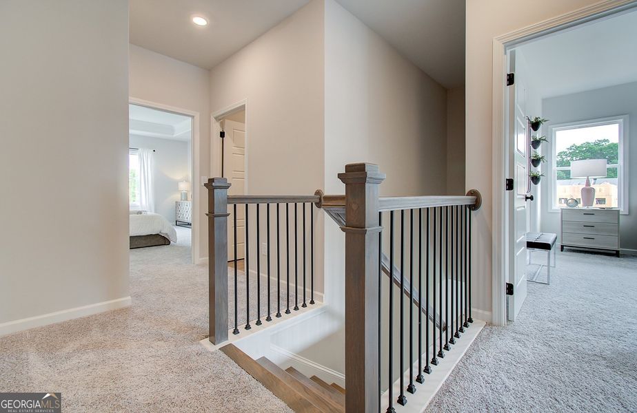 Furnished interior view inside a new home in Millstone at Mundy Mill, Gainesville (Image 12).