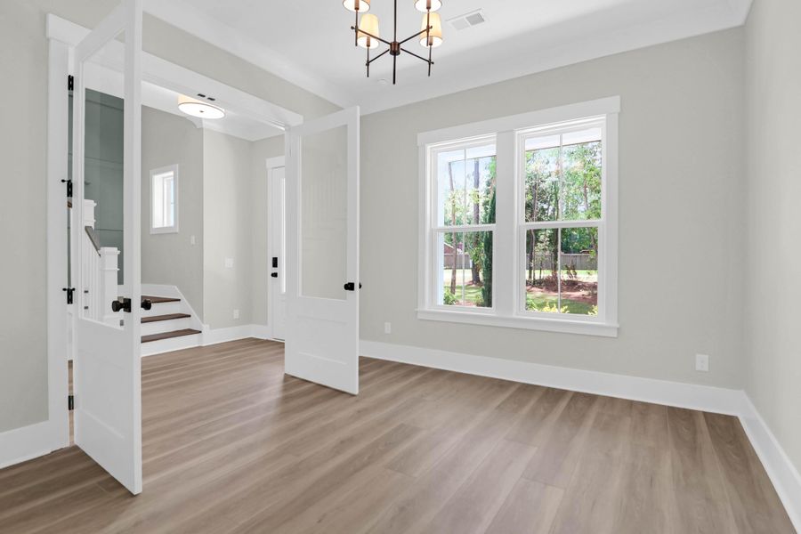 Furnished interior view inside a new home in , Summerville (Image 7).