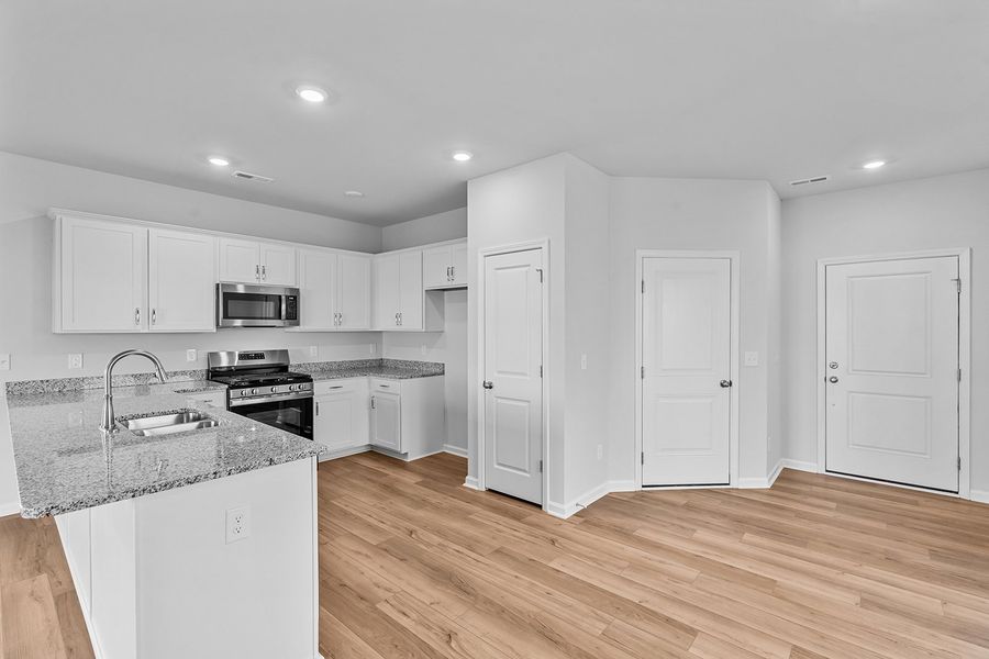 Furnished interior view inside a new home in Hanes Lake, Winston-Salem (Image 7).