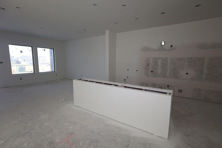 In-progress construction of a new home in Meridiana 45' Homesites, Manvel, TX (Image 4).